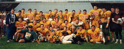 American football. Kasaysayan sa Russia