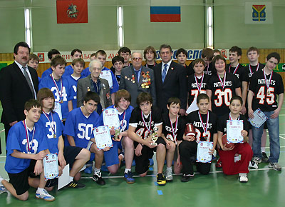 Открытый Кубок Москвы по флаг-футболу Зима 2010